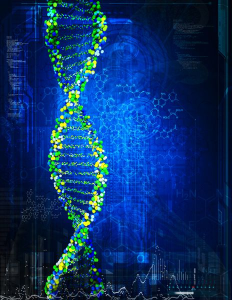 تصویر دیجیتال dna