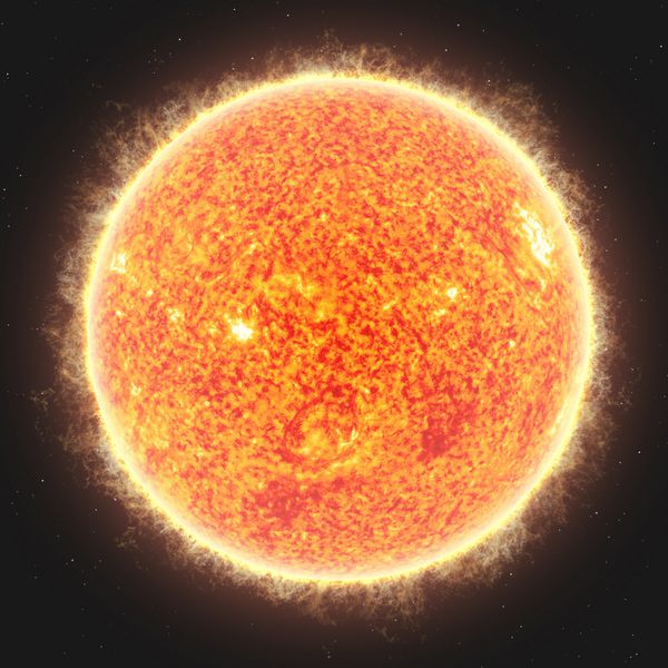 خورشید عناصر این تصویر توسط ناسا ارائه شده است