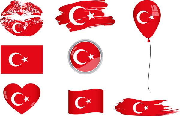 پرچم های ترکیه