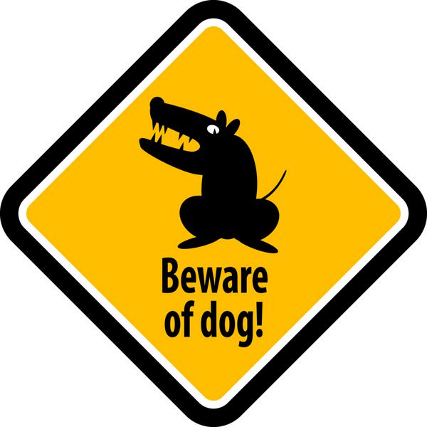 مراقب علامت سگ وکتور باشید