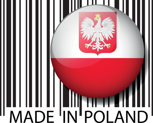 بارکد ساخت لهستان وکتور