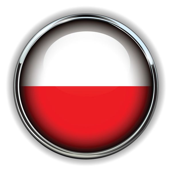 دکمه پرچم لهستان