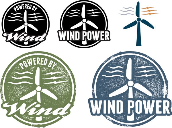 نمادها و تمبرهای قدرت باد