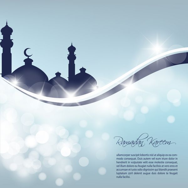 زمینه اسلامی برای ماه رمضان عید فطر و عید قربان