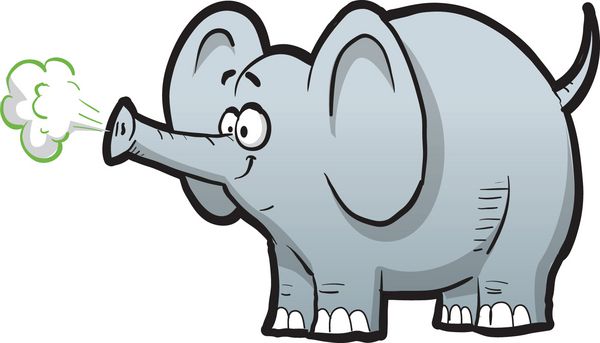 فیل کارتونی