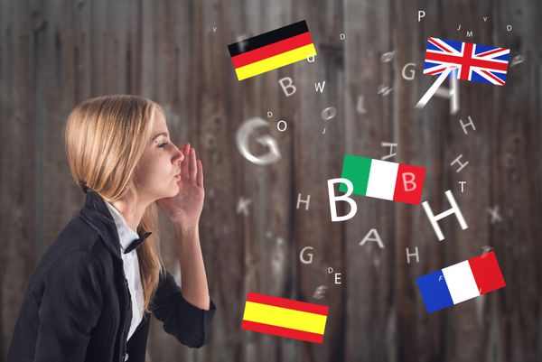 زبان خارجی مفهوم - یادگیری صحبت کردن سفر