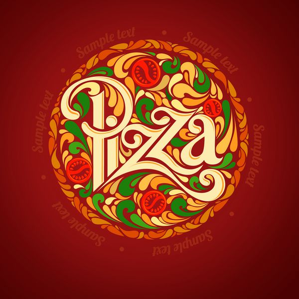 قالب طراحی پیتزا
