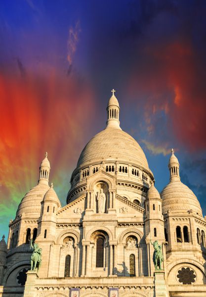 la Basilique du sacre coeur - پاریس