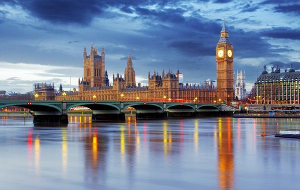 لندن - بیگ بن و مجلس نمایندگان انگلستان