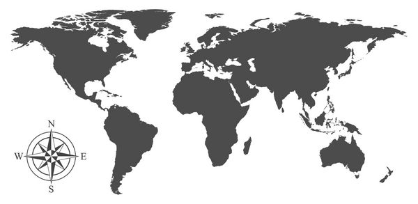 نقشه جهان برداری