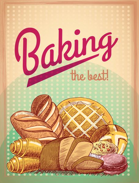 پخت بهترین پوستر شیرینی