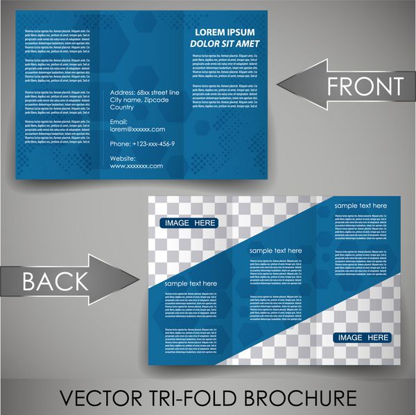 قالب بروشور تجاری بروشور شرکتی طراحی جلد