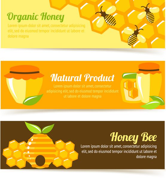 بنرهای زنبور عسل