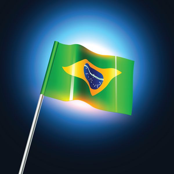 پرچم برزیل جام جهانی 2014