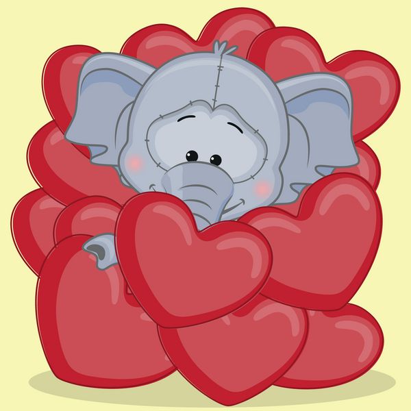 فیل در قلب