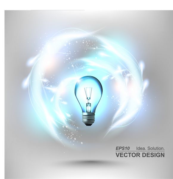 ایده طراحی لامپ دیجیتال مفهومی شیک