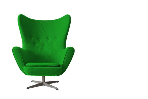 صندلی شیک سبز نرم جدا شده