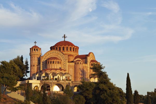 کلیسای ارتدکس سنت پاولو در شهر تسالونیکی در یونان