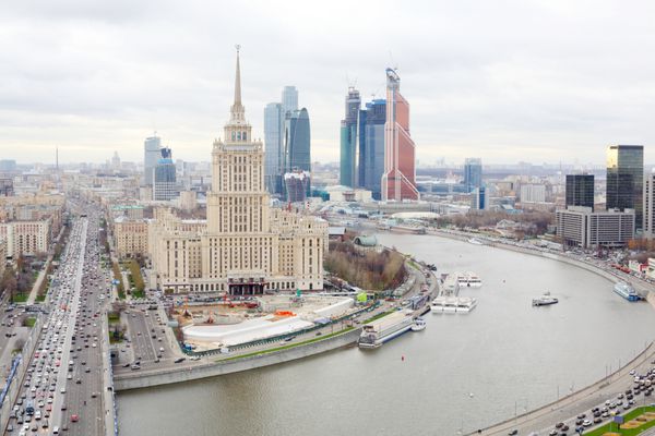 مجتمع تجاری ال اوکراین و شهر مسکو در مسکو روسیه
