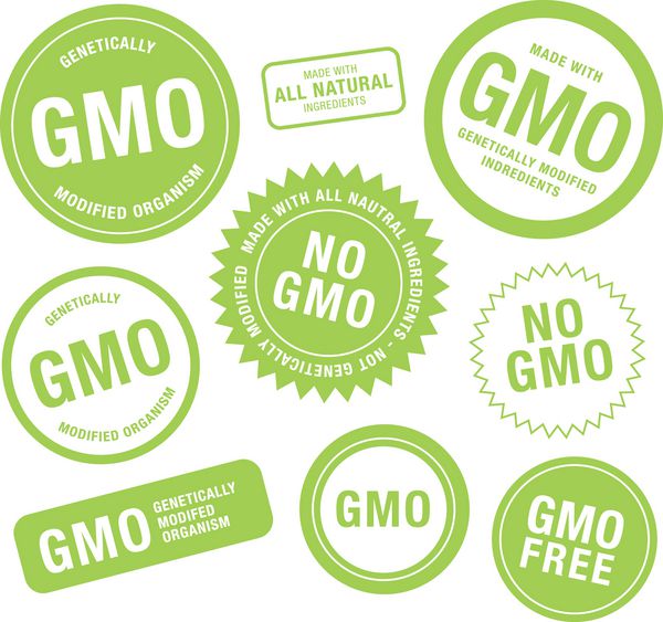 برچسب های مواد غذایی GMO