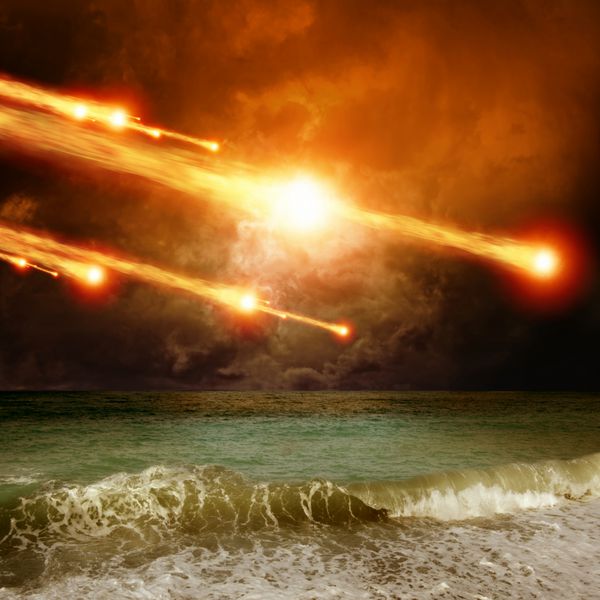 پیشینه علمی انتزاعی - سیارک برخورد شهاب سنگ دریای طوفانی اقیانوس