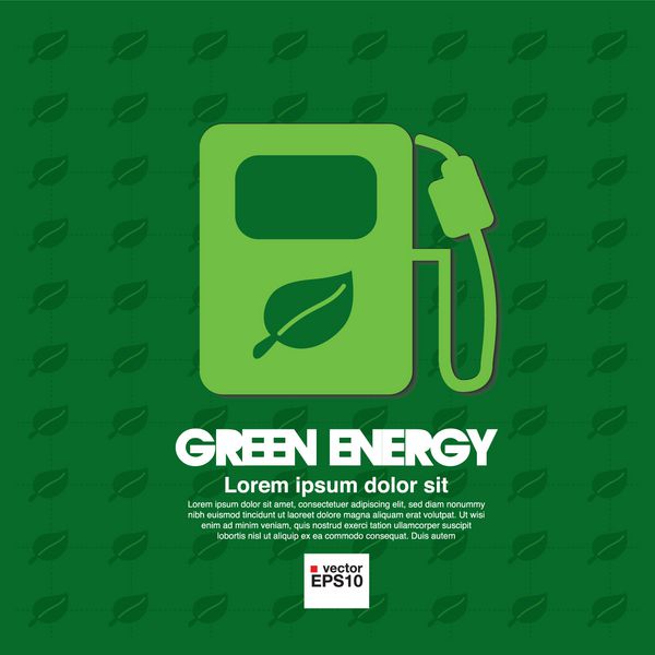 بردار مفهوم انرژی سبز