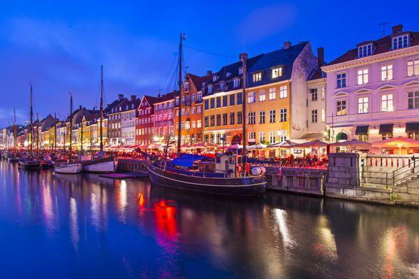 کانال نیهاون در کپنهاگ دمارک