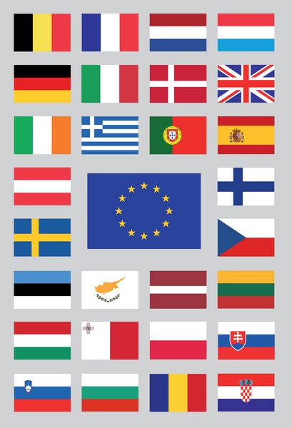پرچم های اتحادیه اروپا
