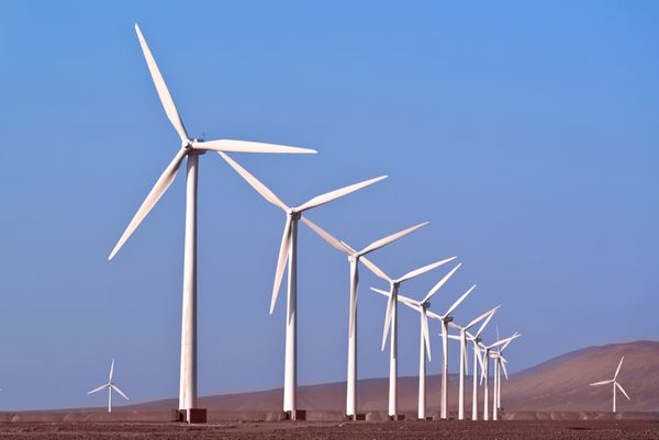 انرژی جایگزین با توربین بادی