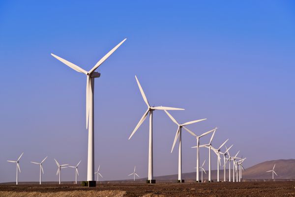 انرژی جایگزین با توربین بادی