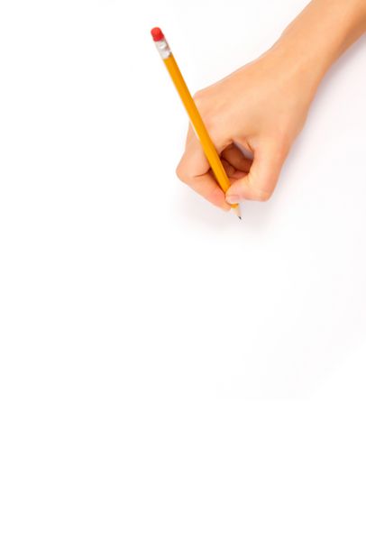 دست نقاشی با چند مداد و تراش