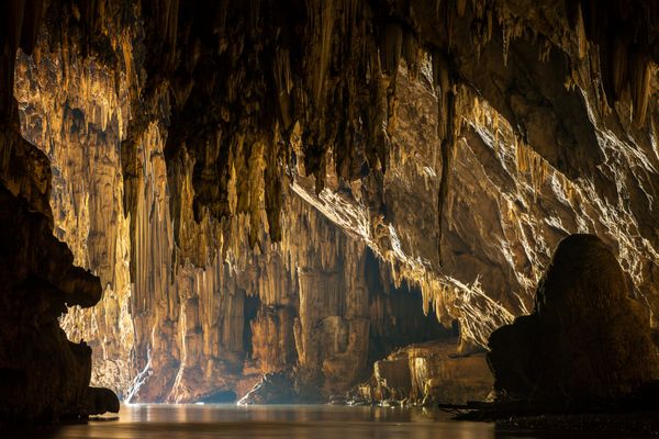 غار زیبای لود در ساپونگ شمال تایلند