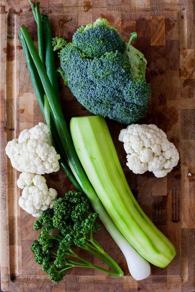 سبزیجات سبز تازه