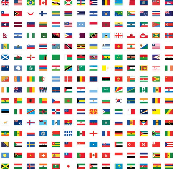 224 پرچم جهان
