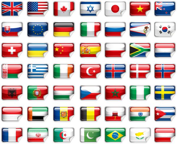 مجموعه ای از پرچم های جهان