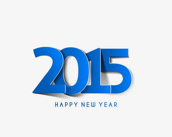 طراحی متن سال نو مبارک 2015