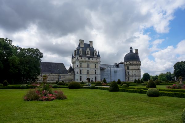 نمای قلعه فرانسوی Chateau Valencay