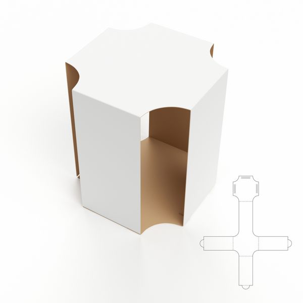 جعبه نمایش با قالب قالب
