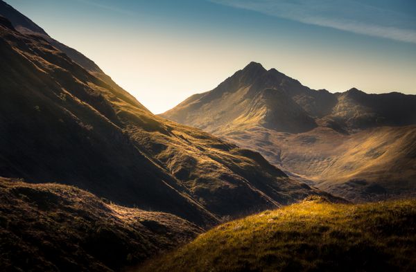 کوه ها در ارتفاعات اسکاتلند