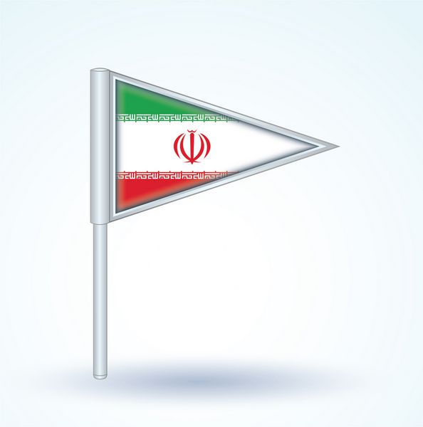 پرچم ایران وکتور