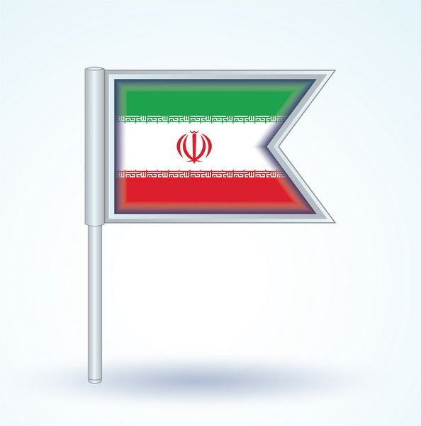 پرچم ایران وکتور
