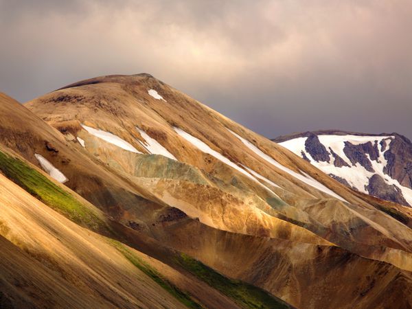 کوه های رنگارنگ landmannalaugar در ایسلند