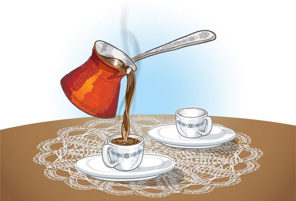 قهوه سنتی ترکیه محبوب ترین نوشیدنی در ترکیه است