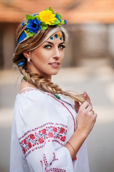 زن اوکراینی