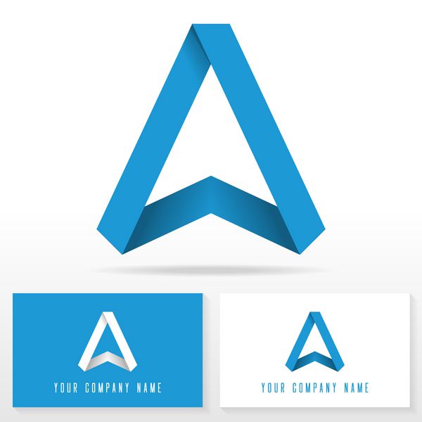 عناصر الگوی طراحی نماد لوگو - علامت وکتور قالب های کارت ویزیت