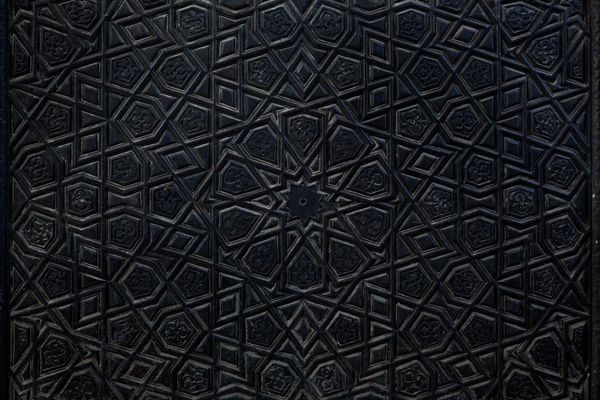 حکاکی چوبی طرح اسلامی