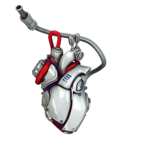 تصویر قلب روباتیک