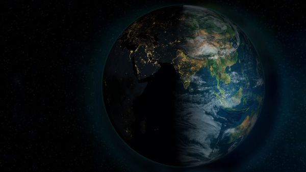 پس زمینه سیاره زمین عناصر این تصویر ارائه شده توسط ناسا