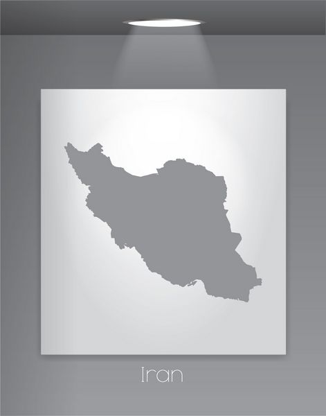یک تصویر گالری با شکل کشور ایران
