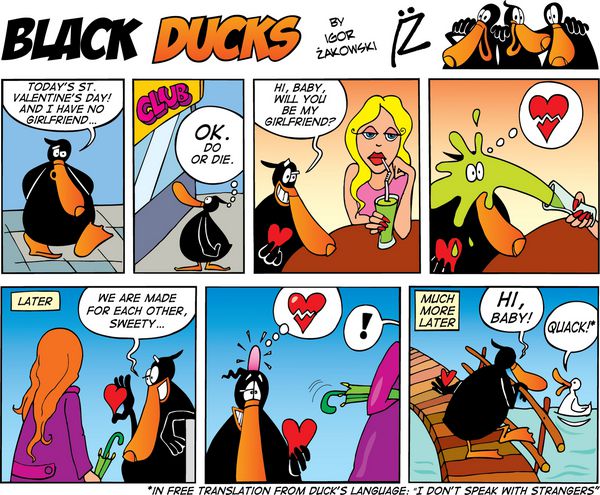 اردک های سیاه کمیک استریپ قسمت 39